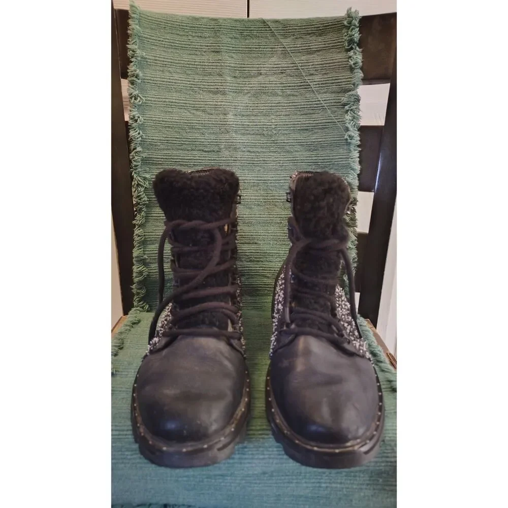 SOREL Women's Lennox Lace Cozy Waterproof Winter Boots – Size 9